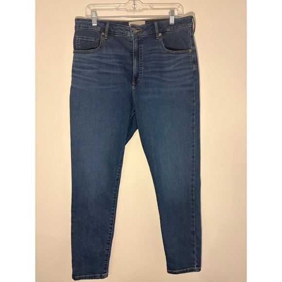 Everlane Denim - Everlane Curvy High-Rise Skinny Jean Blue Denim Crop 32 PP2321200487